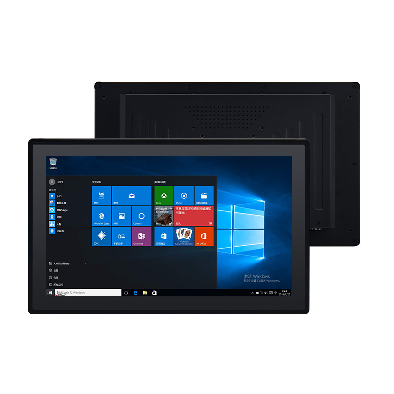 wall mount capacitive industrial touch monitor